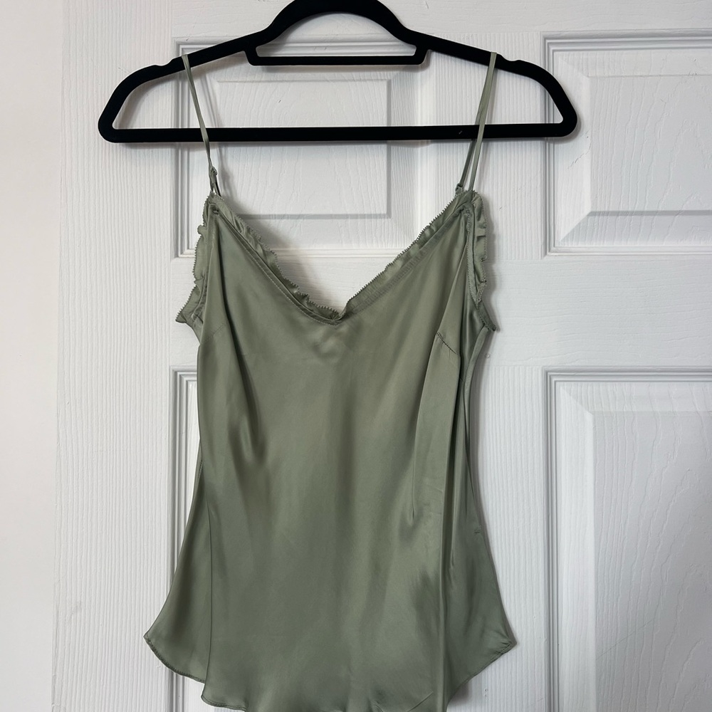 Elegant Sage Green Women's Top